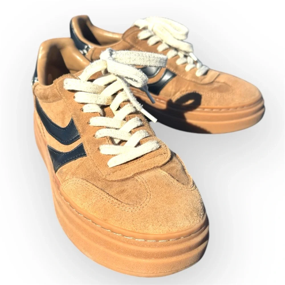 Steve Madden Dodge Sneakers – Tan Multi / Size 8.5